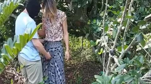 nasty shemale fucking In The Woods To A lad In The wazoo