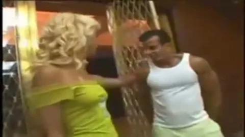 shemale skank Works With Two boys