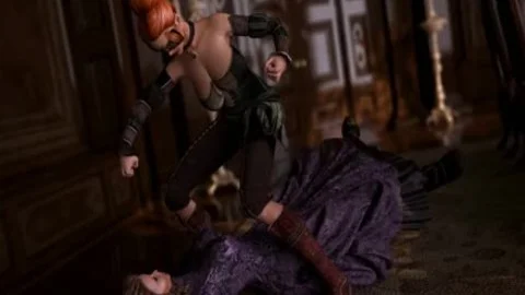Futanari 3D dream: Dickgirls bone Each Other And Fill With love juice Their throats And booties