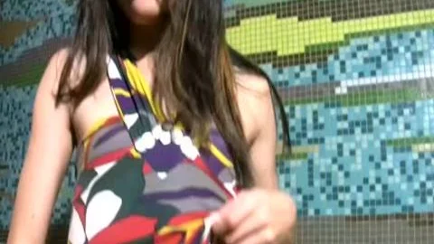 Cuddly legal age teenager tgirl Compares Her rod Size To Chocolate Stick