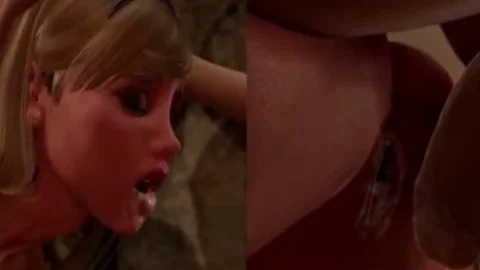 concupiscent lady-man Stepmom Gives A Gift To Her Stepson, 3D Futanari
