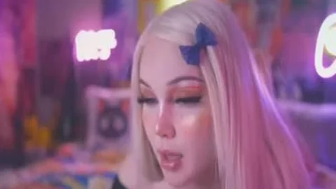 blond 18YO TS ass sex tool banging