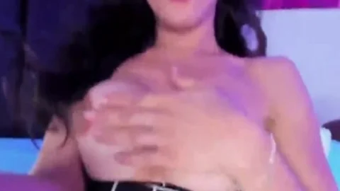 Damn lusty large Shafted HeShe stroking On web camera