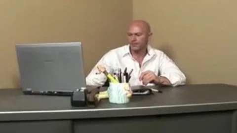 Skinny tranny With enormous Fake zeppelins Being plowed On A Desk