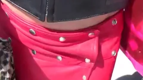 2933874 skank Leather tranny Meet Daddy B