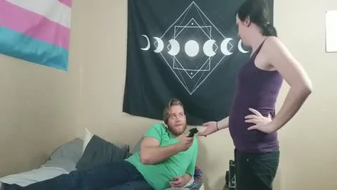 new neighbour Cheats On Gf With Transgirl, Jerks Her Off Till she Comes