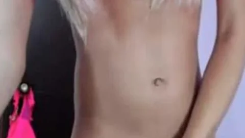 Blondie Colombian teen Large shlong spooge