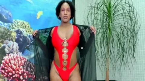 TS Granny Adrieli Pinheiro Self Sucks Her huge Horse 10-Pounder