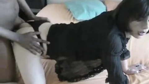 afellowur T-cutie receiveting A big dark penis Inside her Pale booty