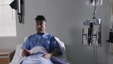 nice-looking blonde Nurse Administers A gorgeous Beef Injection