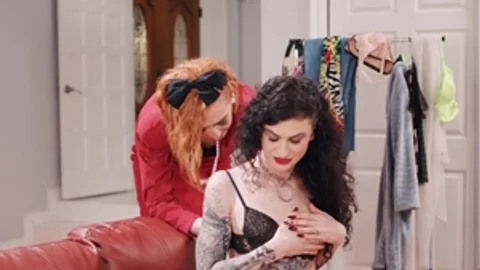 TransFixed: Good fucking in company with super sensual friend