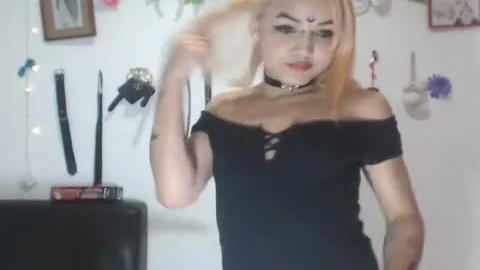 Sister Doll ( legal age teenager tranny Cums Twice)
