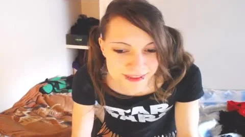 Star Wars Fangirl Has A big pretty penis