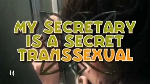 Secret tranny Secratary
