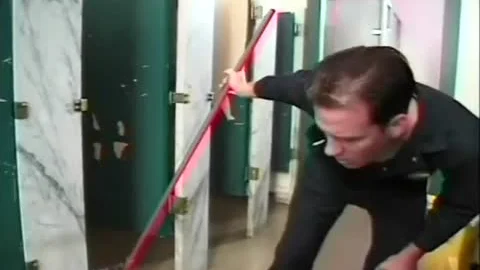 Restroom pounding