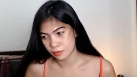 stunning ladyboy Pinay playgirl Masturbating On web camera