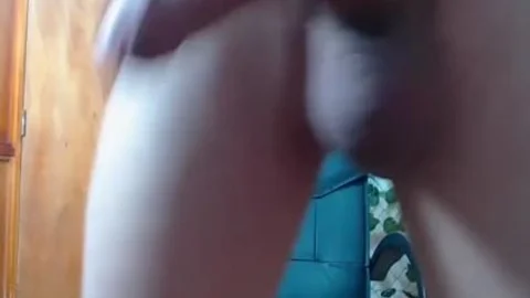 Femboy Salome Shows A giant Veiny 10-Pounder