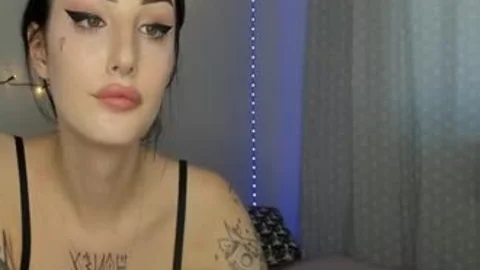 Full Tattoos German Transgirl Shows Off wild Body