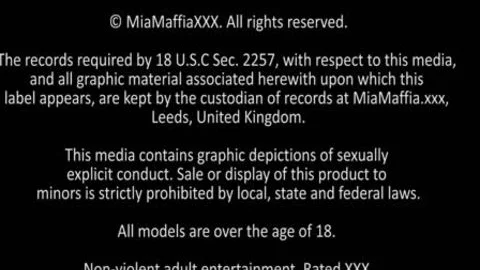 MIA MAFFIA IN PVC AROUND YOUR NECK AND MY dick IN YOUR face hole