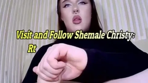 Voluptuous legal age teenager shemale With Nose Piercing And biggest cock discharges big sperm On web camera