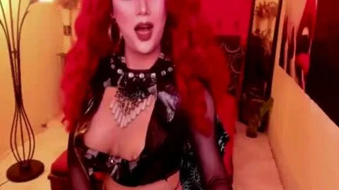 Magnificent shemale Live Web Show