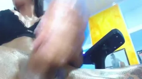 Arianadoll69 Fountain goo flow (12:10) excellent Close-up At (1:01:30)