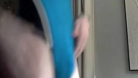 naughty Crossdresser Masturbates In Swimsuit HQ