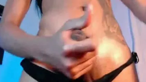 excellent ejaculation From gigantic schlong Trans