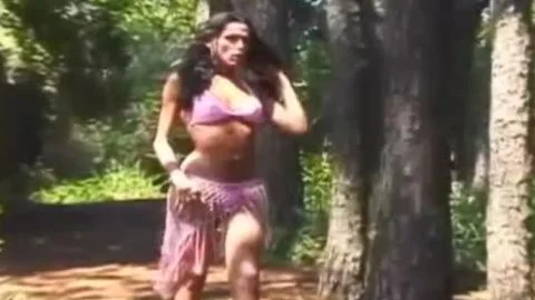 astonishing Milena Rios bonks teen In The Forest