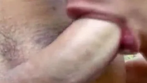 Bottom lad Wraps Lips Around Brazilian Fair-haired lady-man Renata Davila's Hard cock And Gives a-hole For Her cock