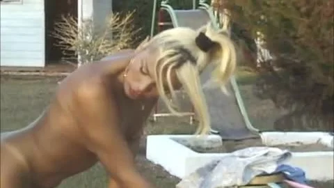filthy Karen Stone receives screwed outdoors