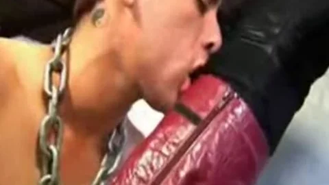 Crossdresser Ties Her man And Uses Him For A fuck toy