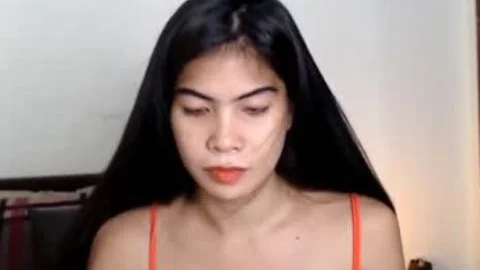 nasty ladyboy Pinay honey Masturbating On webcam