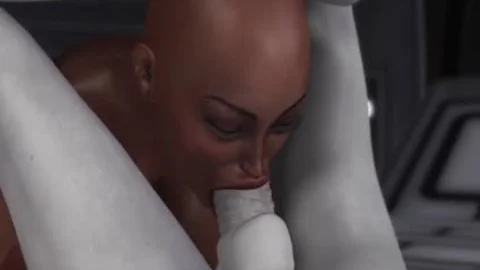 delicious Sci-fi Female Alien Plays With A black girl In The Space Station