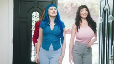 Transfixed: Bursting Businesswomen in a New House